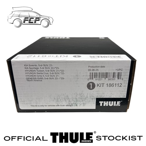 Thule evo flush rail - rail, fitting