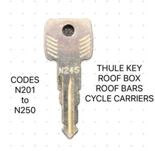 THULE KEY - Codes N201 TO N250